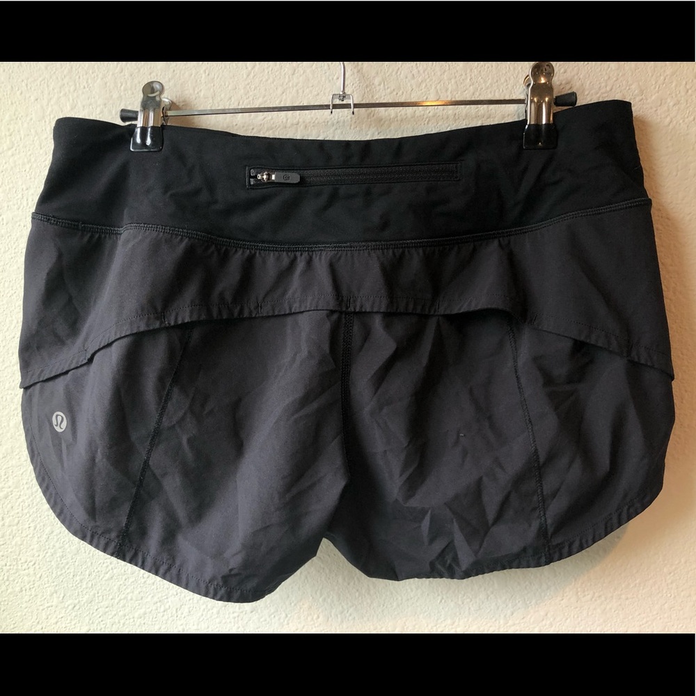 Black Lululemon Shorts 2.5” Inseam